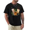 Bubble Milk Tea Tshirt Comfortable Basic Crew Neck Tee