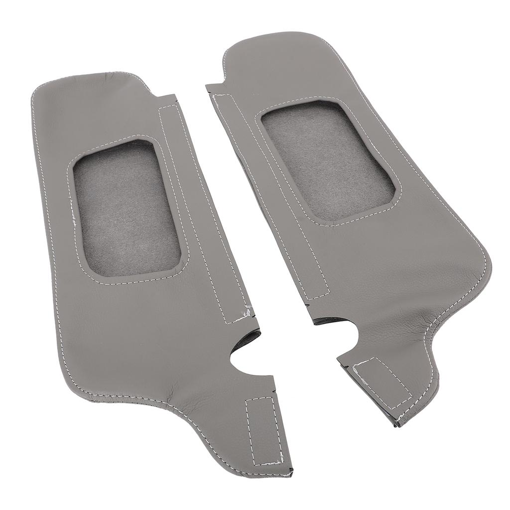 Sun Visor Protector Cover Fade Prrof Scratch Resistant Sun Visor Cover PU Leather Fade Resistant for  1994 To 2004