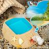 Hermit Crab Water Bowl Aquarium Tank Cage Accessory Resin Gecko Dish Terrarium Decor for