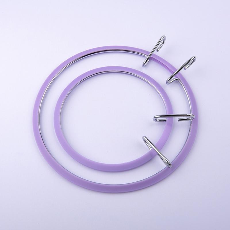 Металлические пяльцы для вышивания, регулируемая рама для вышивания крестом, принадлежности для рукоделия для любителей