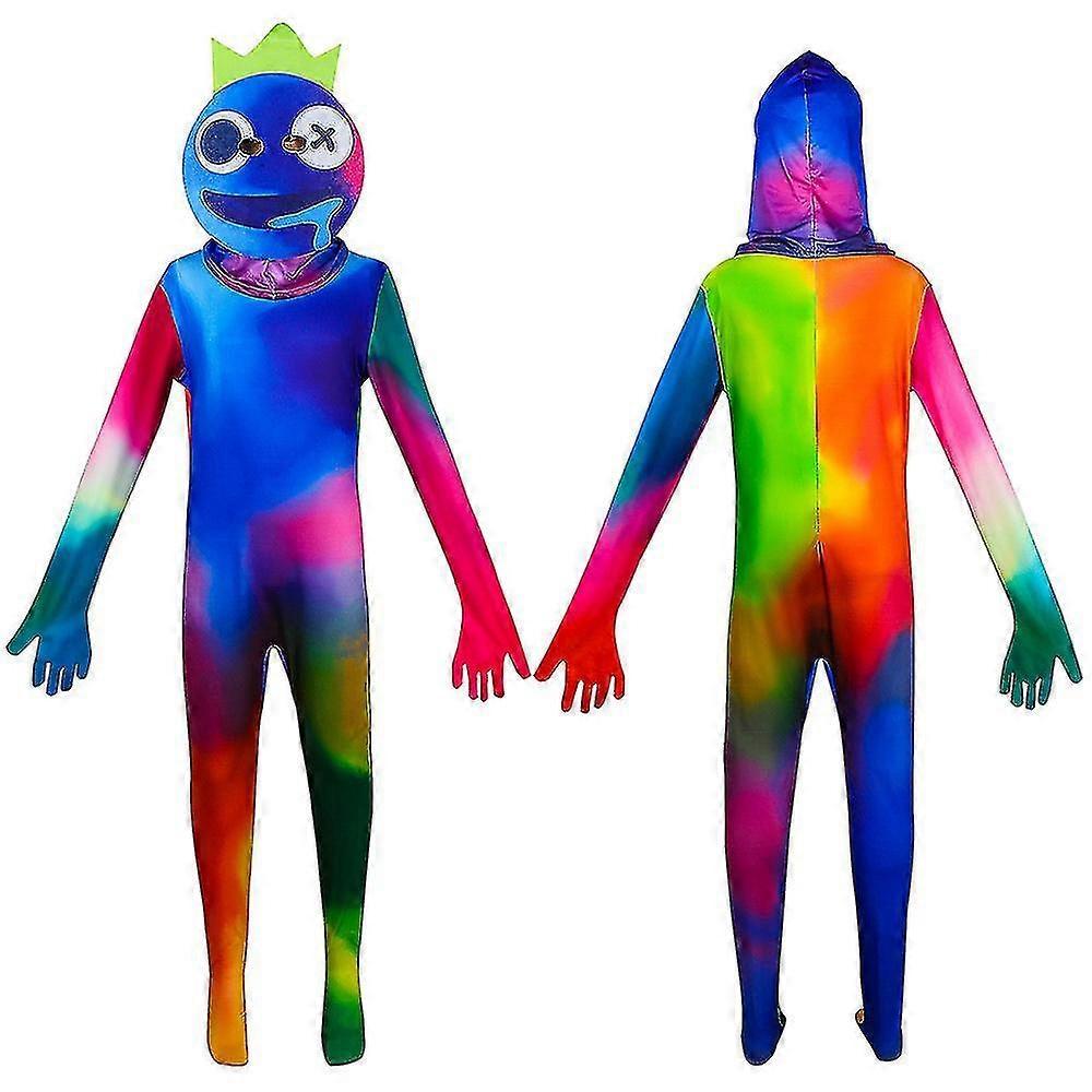 Костюм Майка Майка Радужные друзья Детский для мальчиков Синий монстр Вики Косплей Игра ужасов Хэллоуин Комбинезон Карнавал Костюм на день рождения J