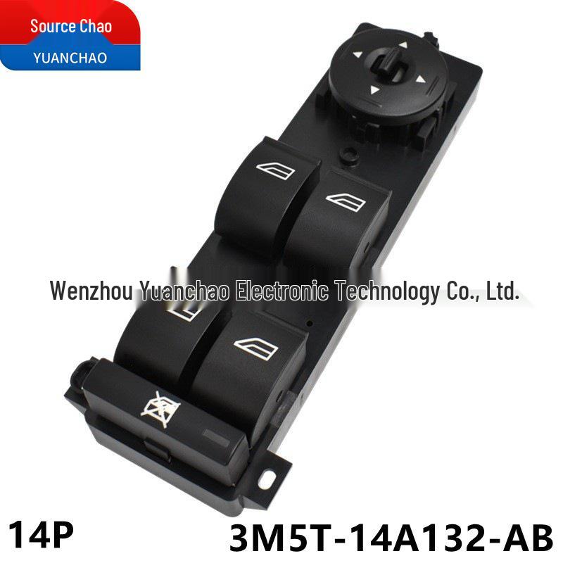 Кнопка переключателя стеклоподъемника Ford Focus 3M5T-14A132-AB