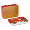 1PC Tin Box Square Candy Box Storage Box Tinplate Box Gift Box Christmas Cookie Box Empty