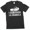 Забавная футболка La Chancla мама бабушка со шлепанцем юмористическая испанская футболка детства