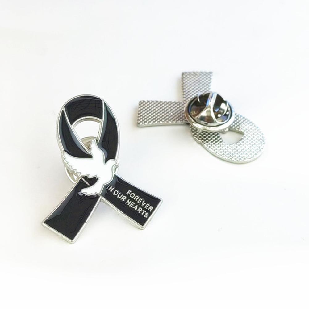 Rhinestone Breast Cancer Awareness Pin Pink Ribbon Breast Cancer Awareness Women Brooch Gifts Girls Jewelry for Charity