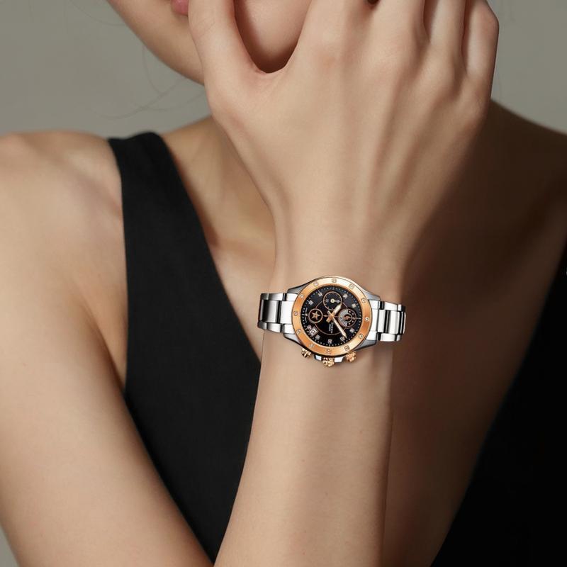 Casio Серия CASIOSHEEN водонепроницаемость 200 метров кварцевый механизм стальной ремешок японские и корейские часы женские часы черный циферблат SHN-5511SG-1ADR