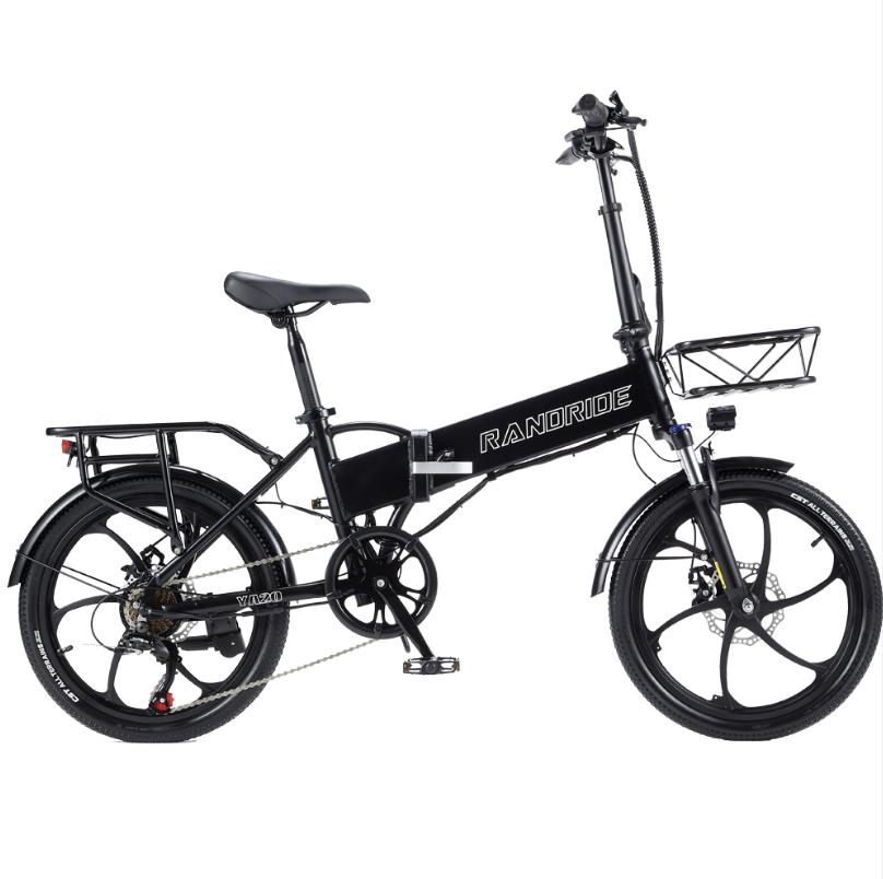 Ebike 2025 new RANDRIDE YA20 350W 48V 12.8AH.CST foldable mountain off-road urban electric bicycle