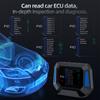 Автомобильный HUD P21 проекционный дисплей OBD+GPS+уклономер многофункциональный экран бортовой компьютер 4X4 инклинометр умный диагностический инструмент