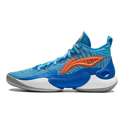 Li Ning YuShuai 18 КБА Команда Фуцзянь Физкультура Удобные и Модные Нескользящие Износостойкие Средние Баскетбольные Кроссовки ABAU009-14