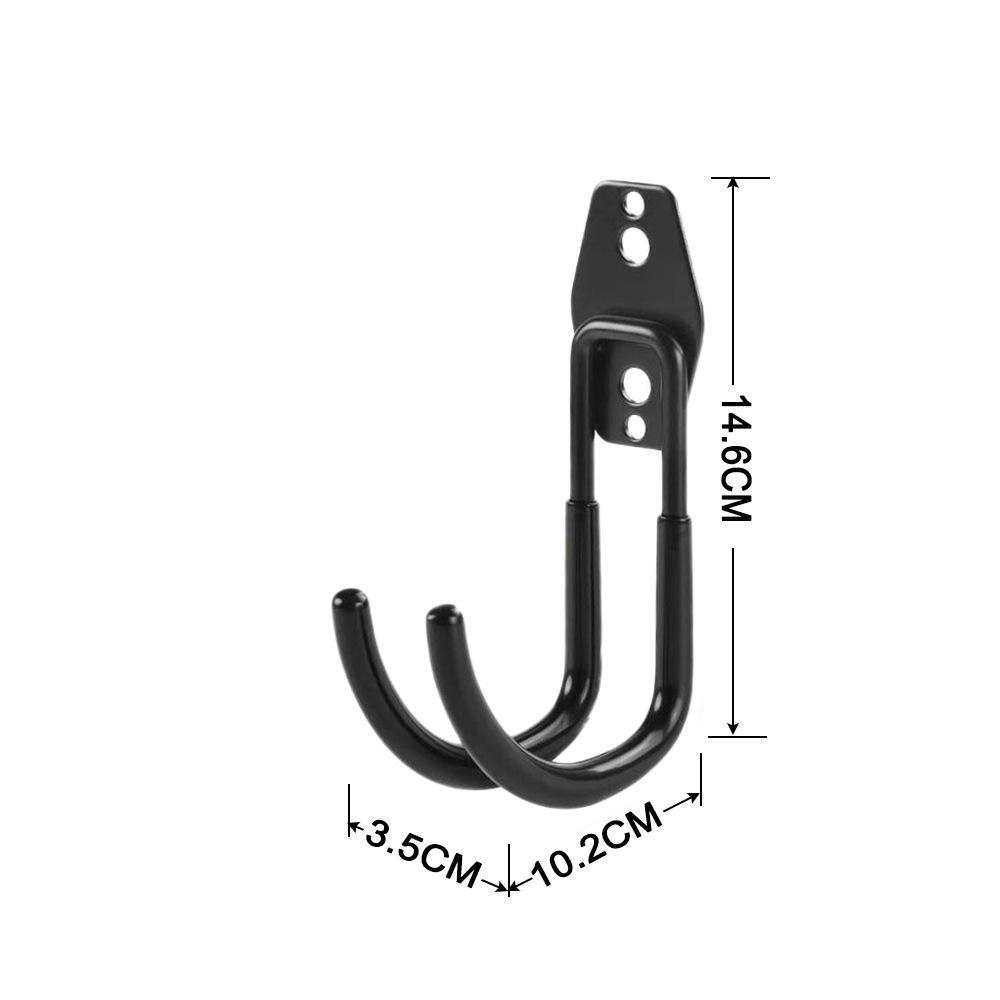 Сверхпрочные металлические крючки для гаражных и садовых инструментов