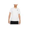 Jordan Jumpman Logo Embroidered Sport Round Neck Short Sleeve T-Shirt Men Tops White DC7486-100