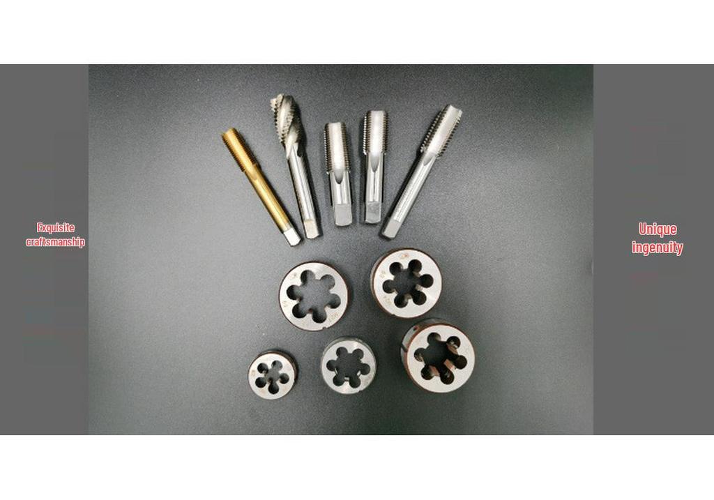 Круглая плашка BSP для водопроводных труб 1/2"-3/4"-5/8"-7/16"-8"-4"-2" HSS