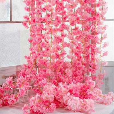 Искусственные ветки сакуры, 1,8/2,35 метра, для свадьбы, вечеринки, сада, дома