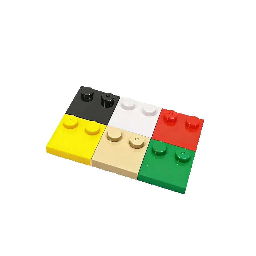 10 ШТ 33909 2x2 Модифицированный Тонкий Кирпичик Цветные Аксессуары Moc Совместимые с Кирпичиками DIY Детская Игрушка Детали для Сборки