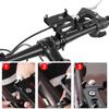 Road Bicycle Mountain Bike Mobile Phone Holder with 360 Degree Rotation Black