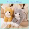 Doll Plush Cat Orange Cat Cloth Doll Cute Little Cat Healing Gift Children