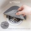 Shower Drain Covers, Silicone Tube Drain Hair Catcher Stopper with sucker for Bathroom Kitchen, Rubber Bathtub Sink Strainer Plug Filter Trap Home Dr