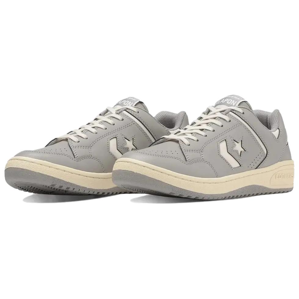 Converse Кеды Weapon CC OX Удобные Универсальные Нескользящие Прочные Низкие Кеды для Скейтбординга Унисекс Серый 34201952