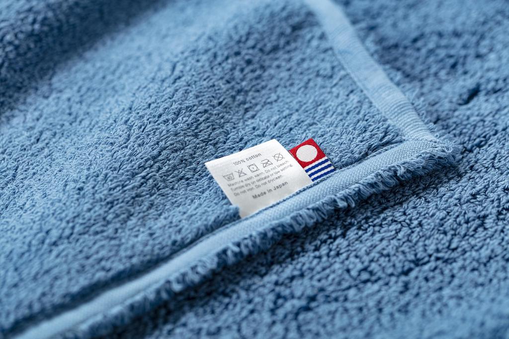 Полотенце Imabari Fluffy Blue Bella Towel BT Navy 69x140 Double Star 1-04116-11-KON