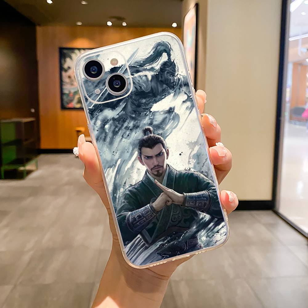 Горячий аниме чехол для телефона N-Z-Ne-zha Для iPhone17,16,15,14,13,12,11 ,Pro Max,16/15/14 Plus Прозрачная крышка