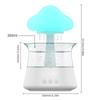 Ультразвуковой увлажнитель воздуха Rain Cloud объемом 300 мл с капельным распылением воды, таймером на 5 часов, ароматерапевтическим диффузором эфирных масел и светодиодным ночным светом