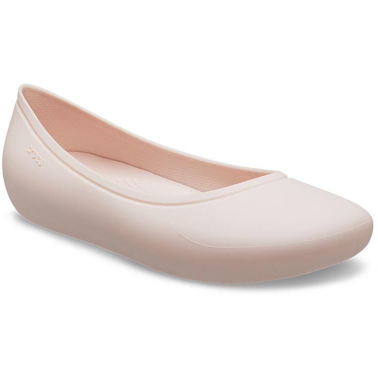 Crocs Женские слипоны из полиуретана, повседневные, универсальные, кварцево-розовые, 209384-6UR