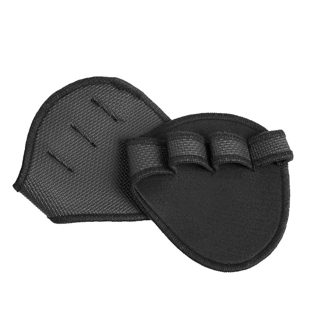 1 Pair Grip Pads Palm Grip Non-Slip Handle Aid Train Aid Fitness Bodybuilding Pad
