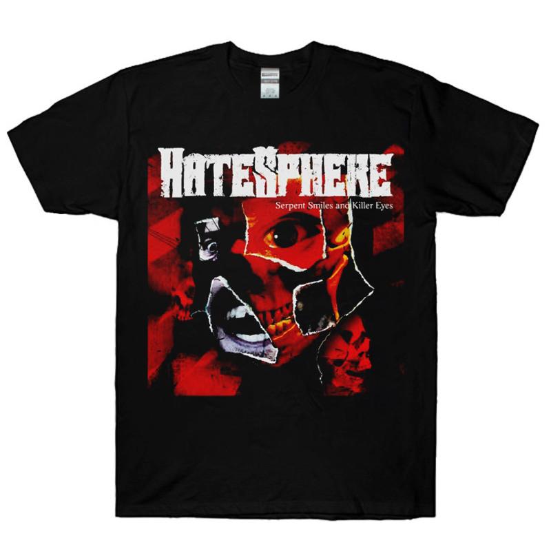 Черная футболка унисекс Hatesphere Serpent Smiles And Killer Eyes