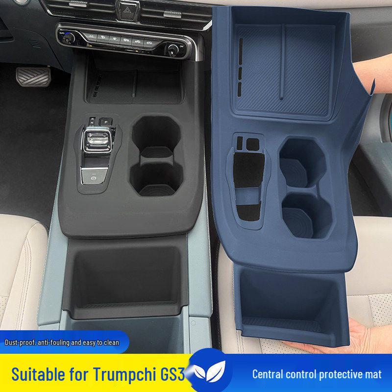 Trumpchi GS3 Console Silicone Pad & Shifter Panel Wireless Charging Film.