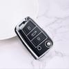 Car TPU Key Case Cover For VW Volkswagen Golf 7 MK7 Tiguan MK2 T-roc T-cross Skoda Octavia Kodiaq Karoq Seat Ateca Leon Fob