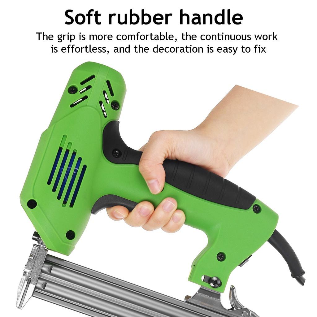 Electric Straight+Staple Guns 2 In 1 Framing Tacker Eletric Nails Gun 220V Electric Power Tools U-Shaped Straight 2000W