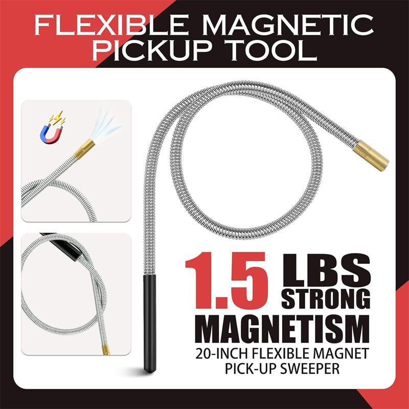 Telescopic Magnetic Pick Up Tool Magnet Retrieval Stick (1.5LB 5LB 10LB 15LB) for Car Repairing Machinery Maintenance Car Tools