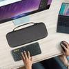Geekria Hard Case Compatible with Logitech K380 + M355, Protective Travel Bag for Small Compact Keyboard