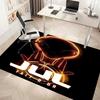 1pc Jul Fait d'or Print Area Rug - Soft, Washable Non-Slip Indoor Mat, Living Room, Home Office Decorative Rug,Office Decorative
