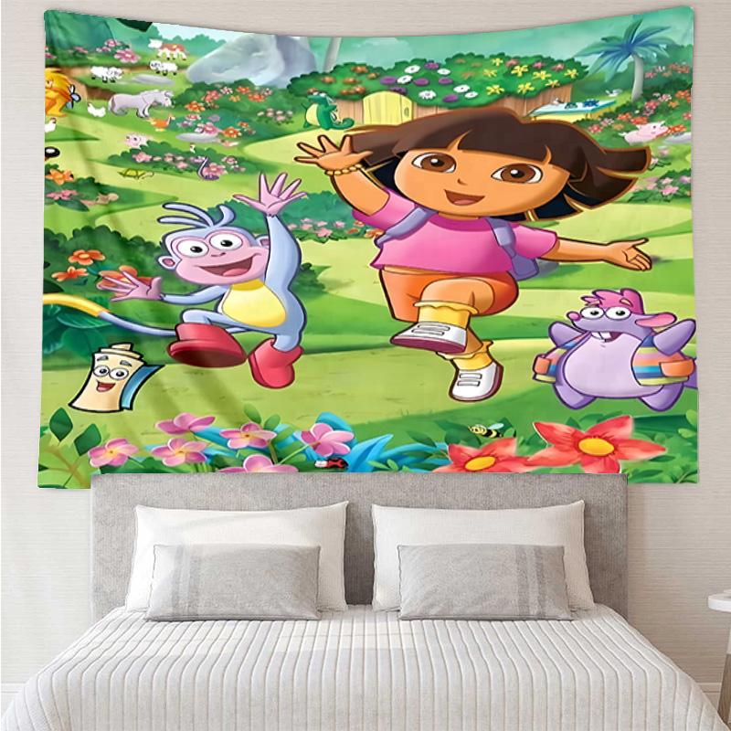 D-Doras The Explorer2 Tapestry for Bedroom Aesthetic Classroom Tapestries Wall Hanging for Living Room Dorm Office,Ideal Creative Gift