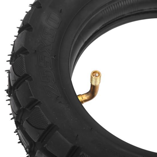 10-дюймовая шина для электроскутера с внутренней камерой 10x2,5 дюйма, надувная резиновая шина для замены, внешняя камера 255x80