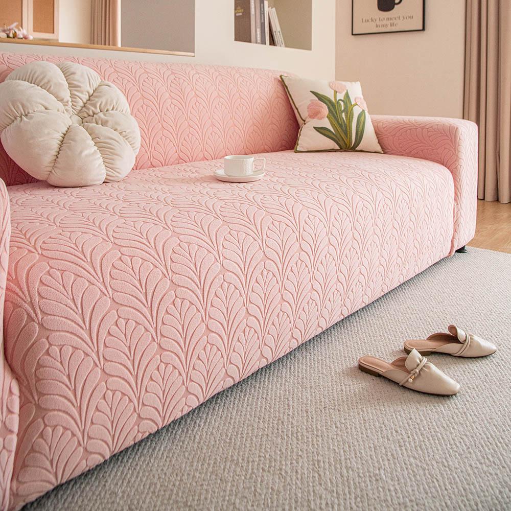 Jacquard Sofa Covers for Living Room Anti Slip Couch Cover Pet Friendly Sofa Slipcover Washable Furniture Protector for Kids