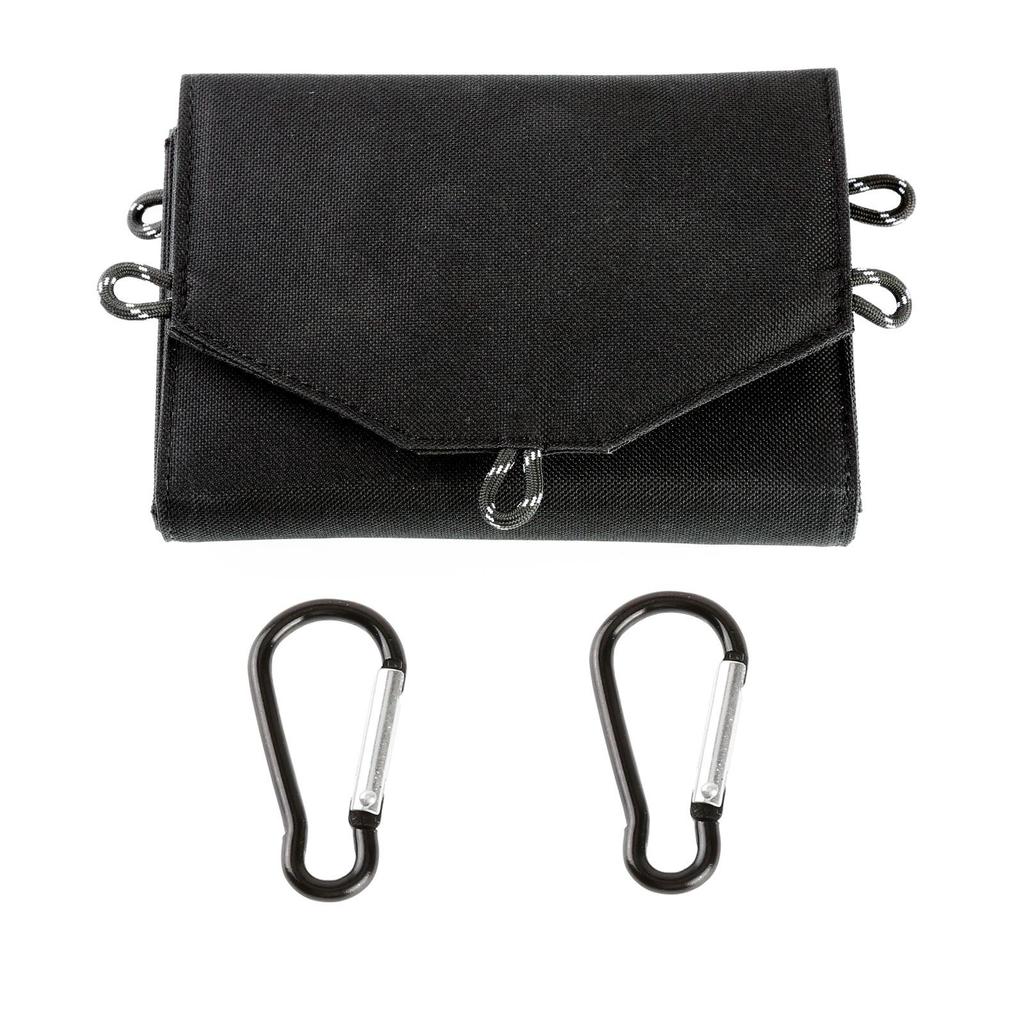 20W Foldable Monocrystalline Solar Panel with Dual USB for Camping & Phone Charging