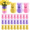 30/60 шт. Пасхальный кролик ваза наполнитель губка кролик украшения мини-кролик декор