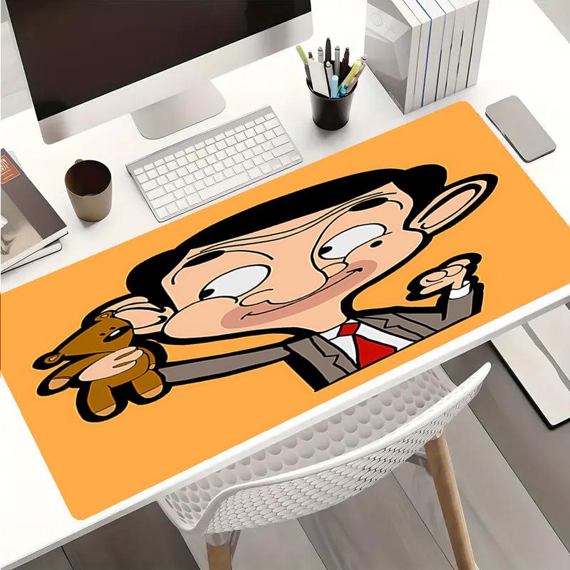 Mr. Bean Mouse Pad - Non-Slip Rubber Base, Smooth Surface for Work,Gaming,Office,And Home Use, Desk Mouse Pad