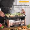 Dundian Stainless Steel Rectangular Fish Roasting Grill