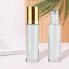 3/12Pcs Essential Oil Roller Bead Bottles Refillable Clear Glass Empty Bottle with Stainless Steel Roller Balls for Perfume Cosmetic Lotion Essential