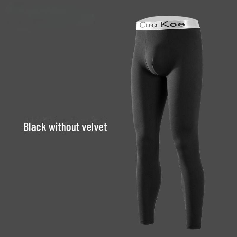 Мужские термобрюки облегающего кроя из немецкого бархата с флисовой подкладкой — большие размеры для осени/зимы.