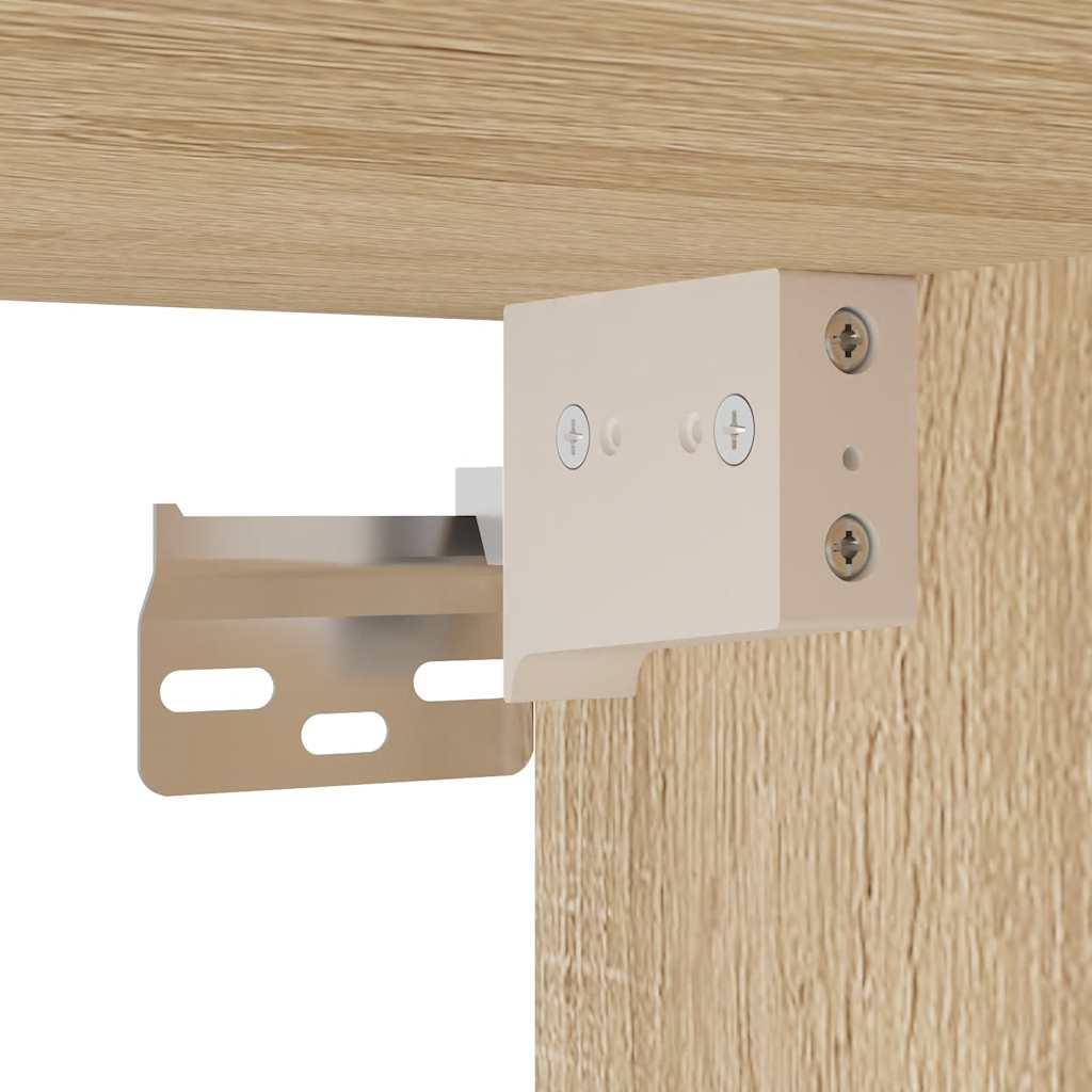 Wall Cabinet Sonoma Oak 69.5 x 34 x 90 cm