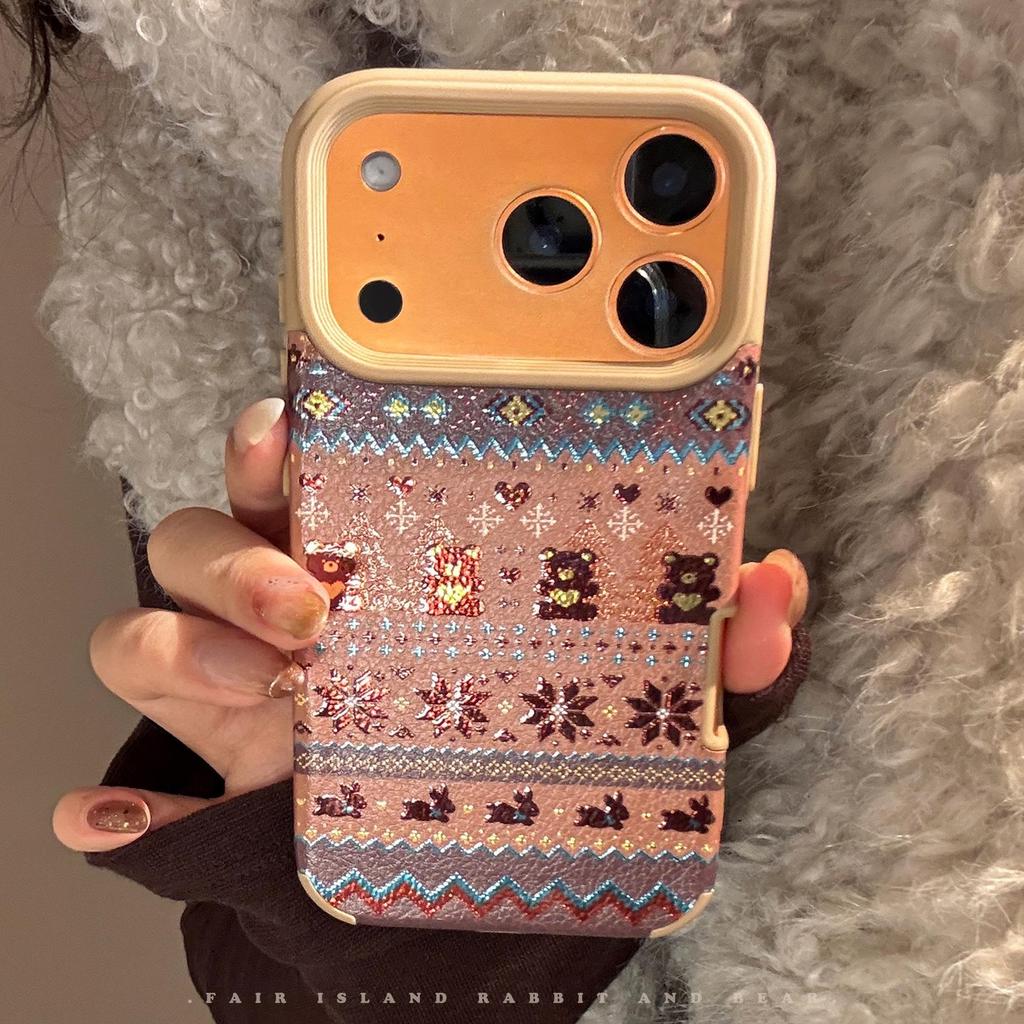 Креативный чехол для телефона «Коричневый медведь» для iPhone 17 и iPhone 17 Pro Max