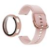 Silicone Sports Watch Band with Colorful Buckle and Full Protective PC Case for Amazfit Active Max Smart Watch Accessories