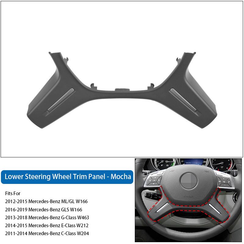 Накладки на руль для Mercedes ML/GL/GLS W166 и E/C/G-Class W204