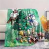 Diddl Cartoon Printed Flannel Blanket, soft throw for bedroom sofa, washable, fan merchandise, great gift.
