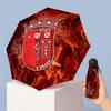 Мини 5-складной карманный зонт Braga FC Компактный легкий Защита от УФ-лучей дождя и солнца Зонт Портативный дорожный зонт