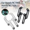 Для HONDA NC700X NC750X NC 700 750 X 2012 2012 2014 2015 Регулировочные элементы ветрового стекла мотоцикла Алюминиевый кронштейн ветрового стекла CNC